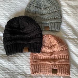 CC Knit Beanies